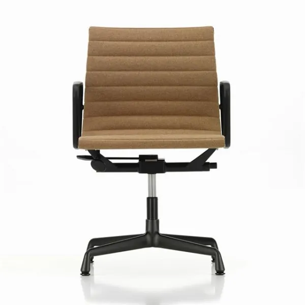 Vitra Aluminium EA 132 Toimistotuoli Swivelillä ja Käsinojilla Papyrus