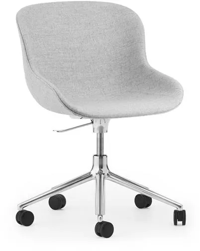 Normann Copenhagen Hyg Toimistotuoli Pyörillä Verhoiltu Alumiini/Synergy LDS16