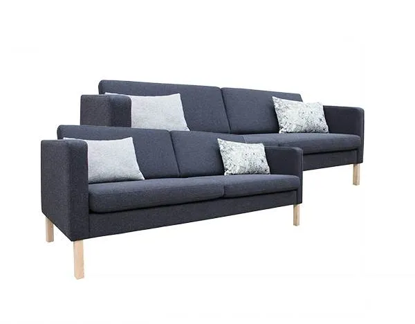 Stouby Bace sohvasetti 2+3 hlö MainLine Flax -kankaalla