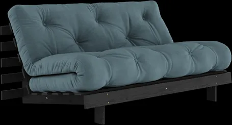 Karup Design Roots Vuodesohva Roots Patjalla 160x200 Petrolimusta
