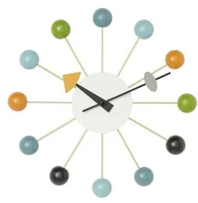 Vitra Ball Clock Seinäkello Monivärinen